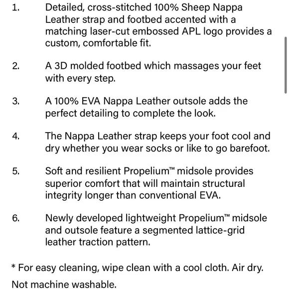 APL Lusso Black Nappa Quilted Leather Slides - Picture 7 of 13